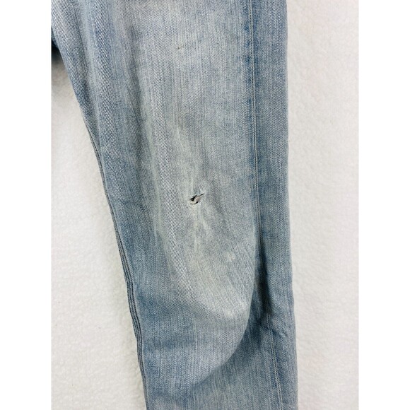 Rag & Bone Slim Fit Jeans Men’s Size 31 Blue Distressed Button Fly Casual Denim - Picture 7 of 16